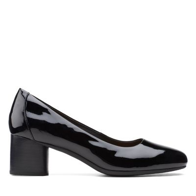 clarks navy blue womens shoes