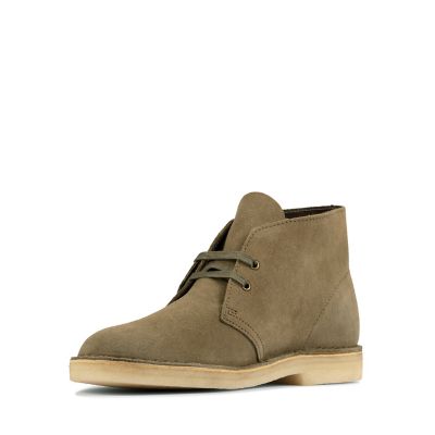 olive clarks desert boot