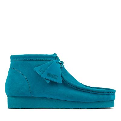 blue wallabees shoes