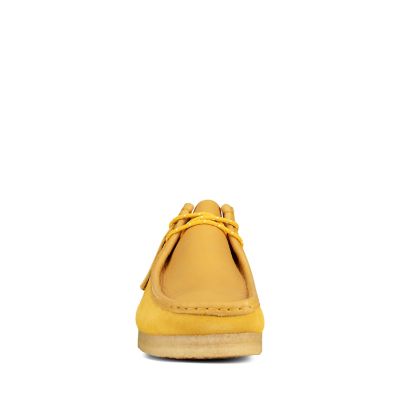 yellow clarks shoes