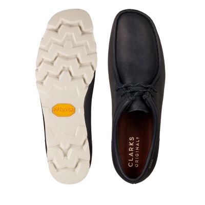 leather wallabees shoes