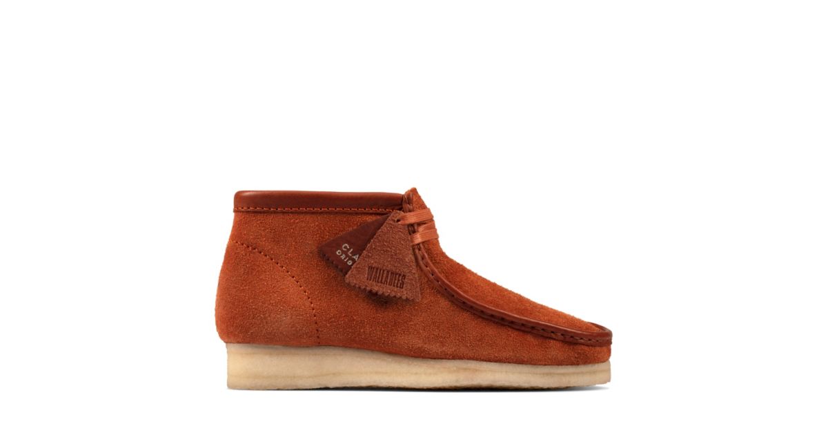 clarks tan wallabees