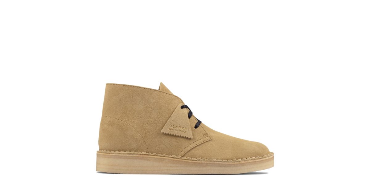 clarks desert coal maple