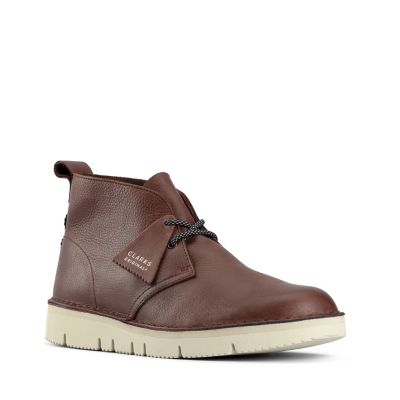 clarks burgundy mens shoes