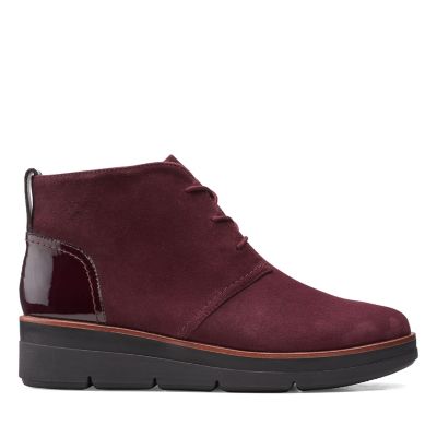 burgundy shoes womens uk