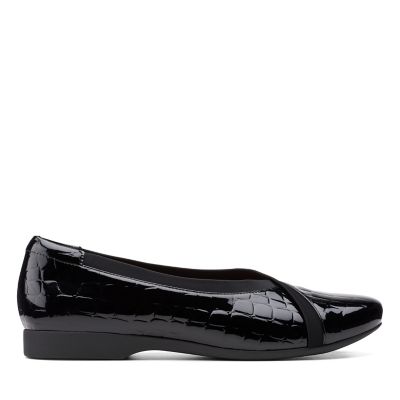 Un Darceyease2 Black Croc - Clarks 