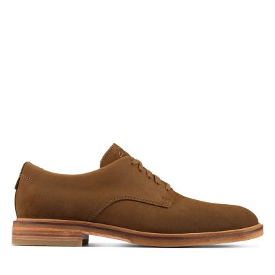 clarks tobacco suede