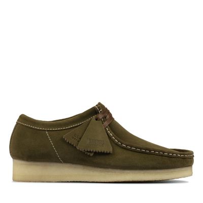 khaki wallabees