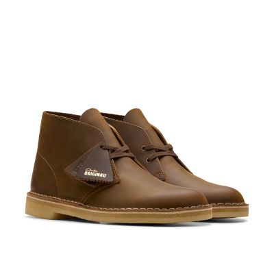 clarks beeswax desert boot womens