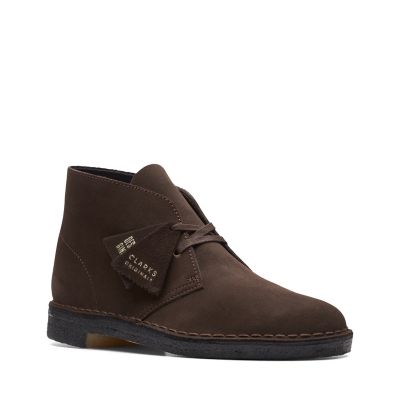 clarks womens brown suede boots