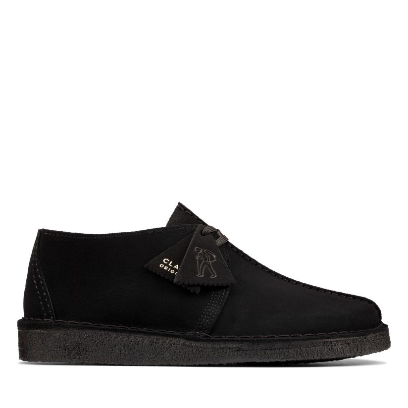 Men's Desert Trek Black ​Clarks® Official Site |