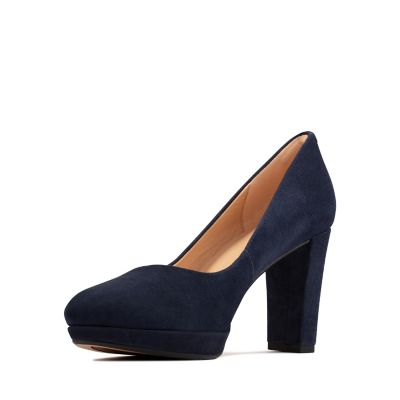 clarks kendra sienna navy