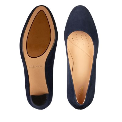 clarks kendra sienna navy