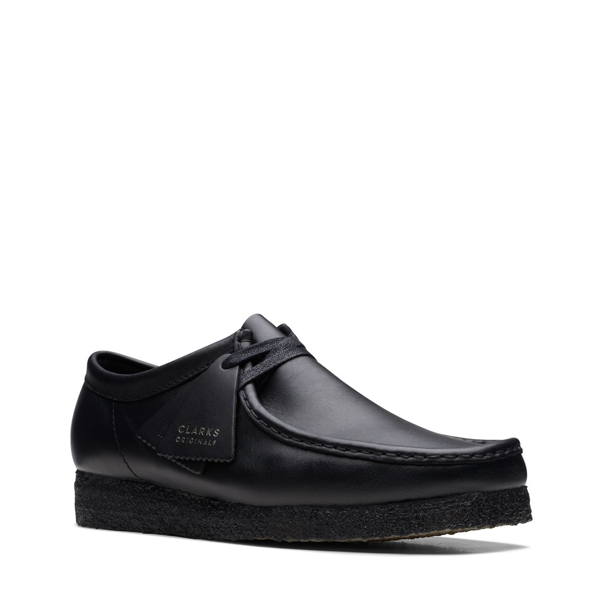 Wallabee Black Leather - Clarks Canada Official Site | Clarks Shoes