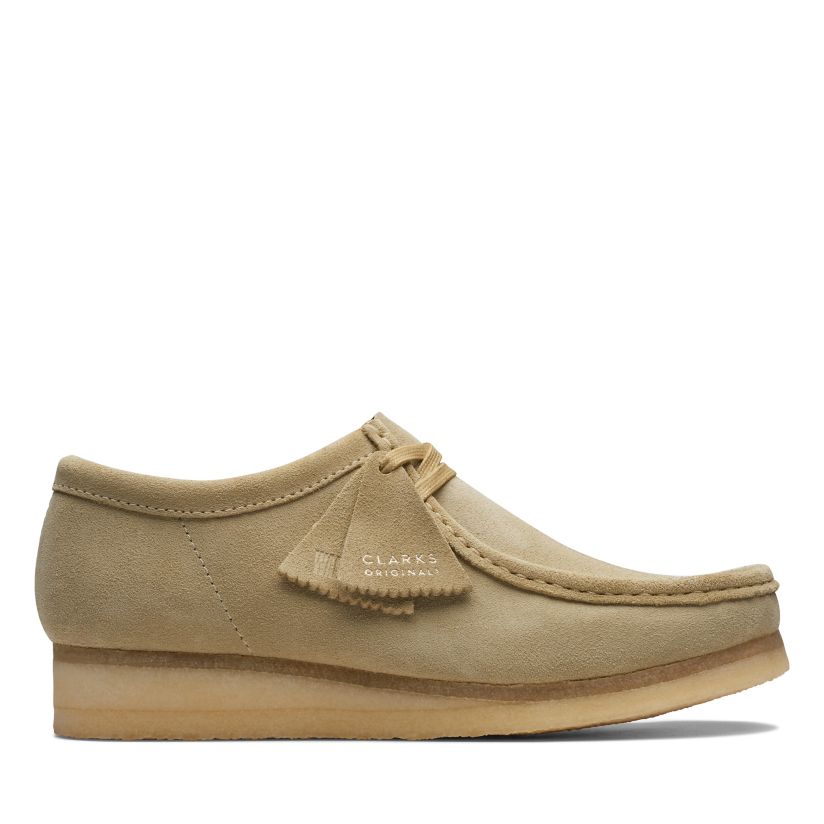 Fjord knal Het apparaat Wallabee Maple Suede Lace-up Shoes | Clarks