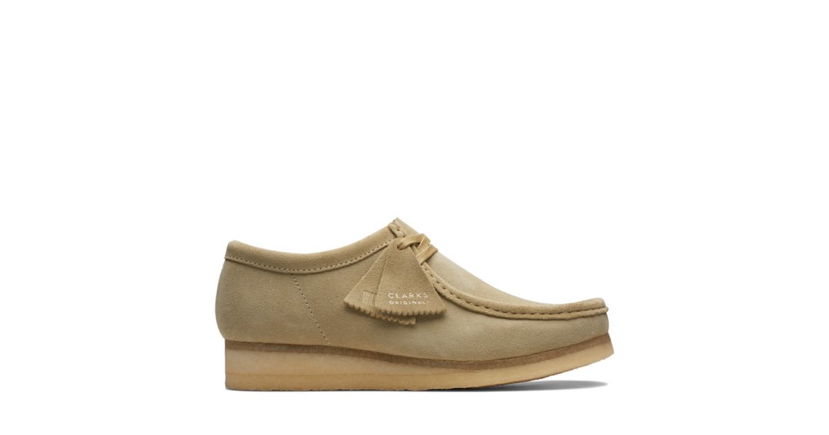 Wallabee Maple Suede Lace-up Shoes