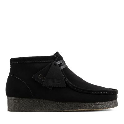 clarks high top wallabees