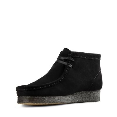 wallabee boot black