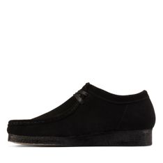 Wallabee Black Suede