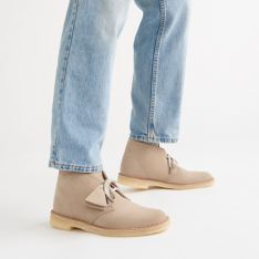 undulate seksuel båd CLARKS ORIGINALS DESERT BOOT MUSHROOM SUEDE 26147294 –