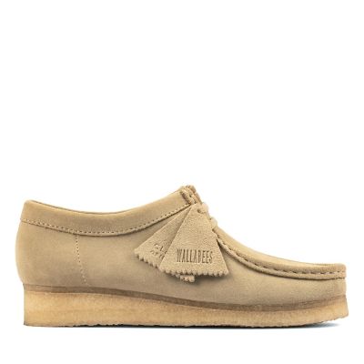 Wallabee. Maple Suede - Clarks® Shoes 