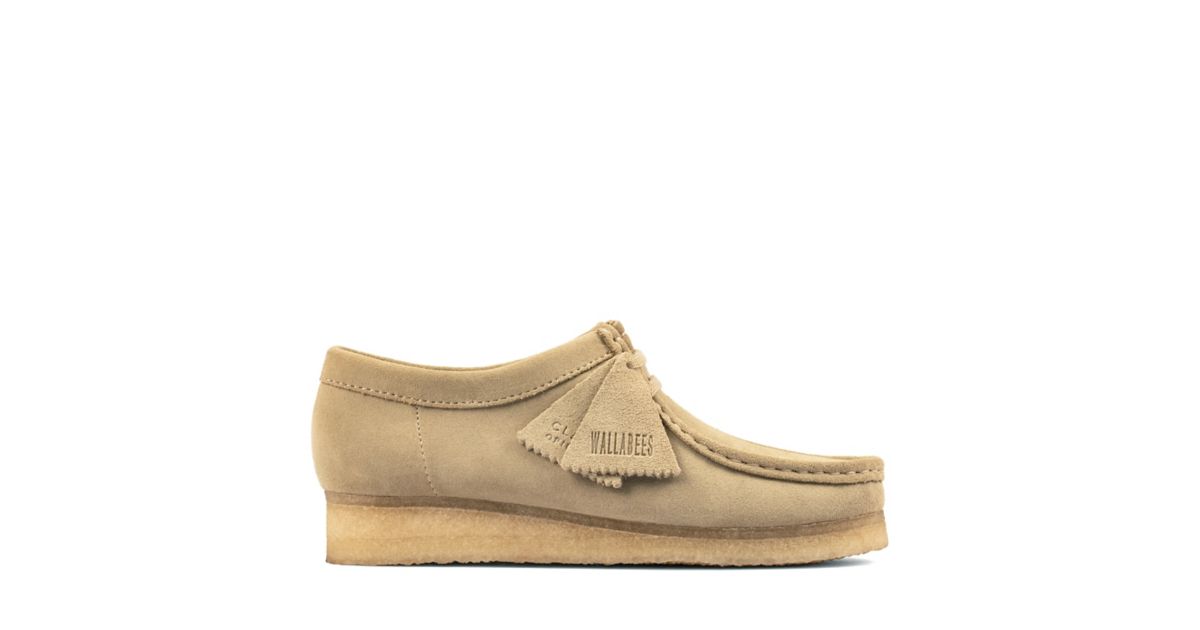 Women's Wallabee Maple Suede Lace-up Shoes | Clarks