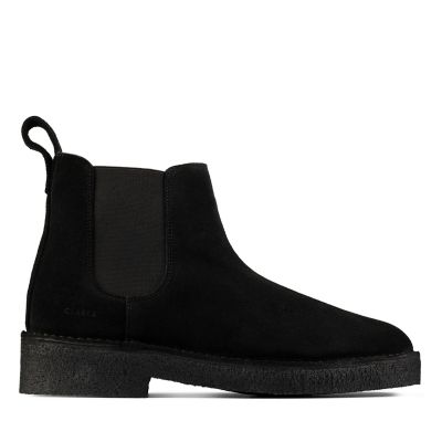 clarks black chelsea boots mens