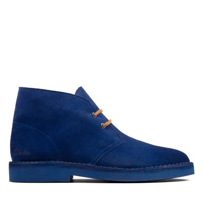 clarks blue suede shoes