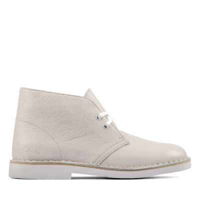 Desert Boot 2 White Leather | Clarks
