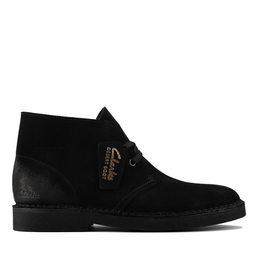 Desert 2 Black Suede - Clarks® Shoes Official Clarks