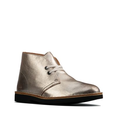 clarks shoes silver ash