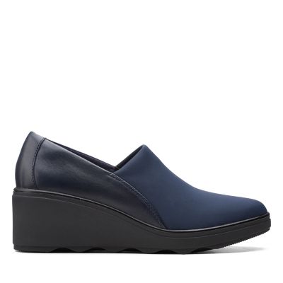 clarks wedge shoes sale
