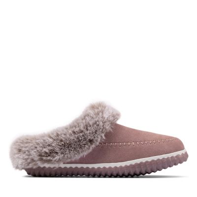 clarks female slippers