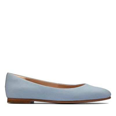 clarks leather ballet flats
