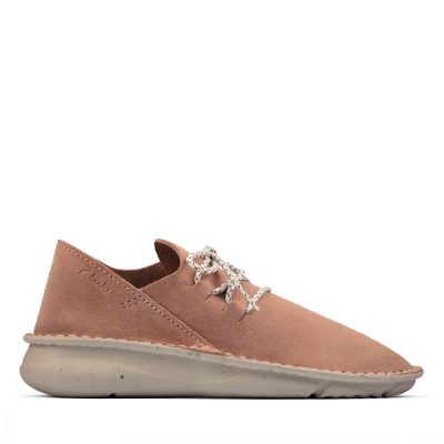 clarks ladies leather trainers