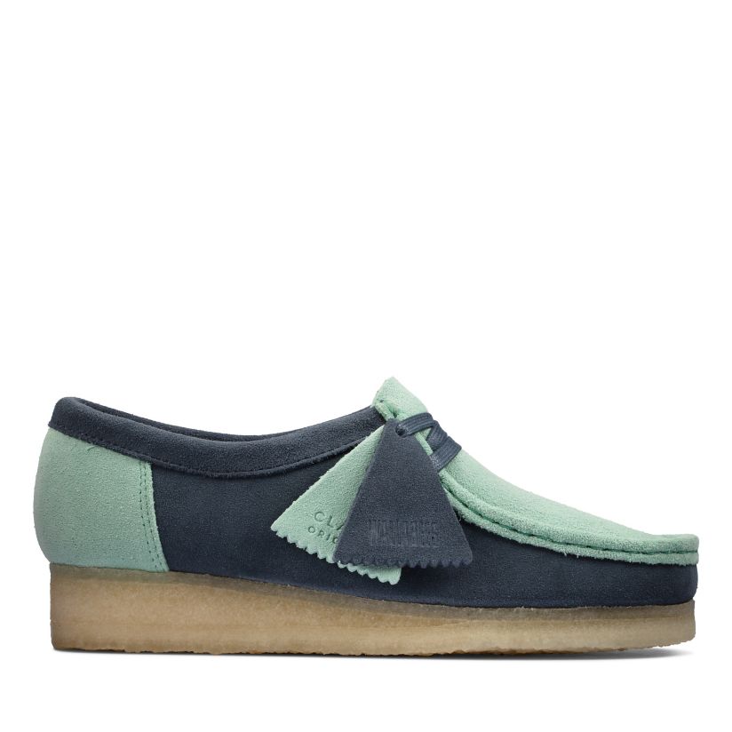 Blue Wallabies Shoe : Wallabee Cup Black Nubuck Clarks Shoes Official Site Clarks / The unique 