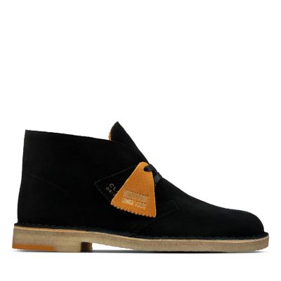 black suede desert boots