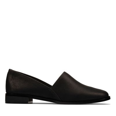 clarks black casual shoes