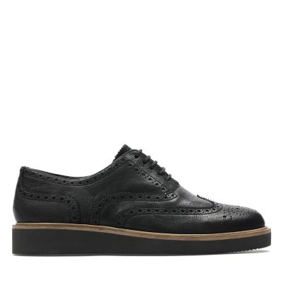 Details about   Ladies Clarks Smart Lace Up Leather Brogue Style Shoes Ennis Willow