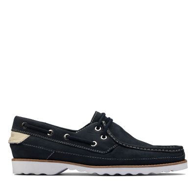 Durleigh Sail Navy Nubuck- Clarks® Shoes Official Site | Clarks