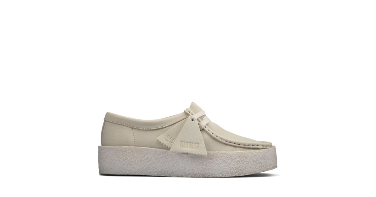 Wallabee Cup White Nubuck - Clarks® Shoes Official Site | Clarks