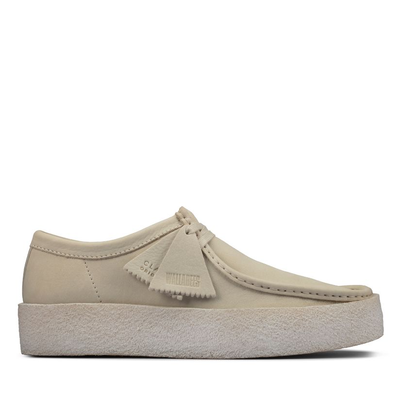 Wallabee Cup White Nubuck-Mens Originals- Shoes Official Site |