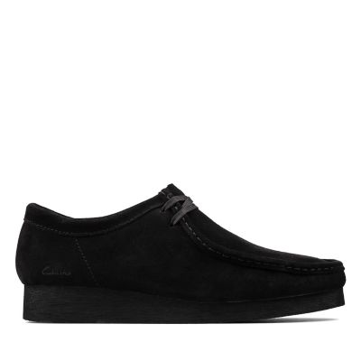 clarks mens black casual shoes