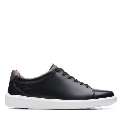 clarks black casual shoes