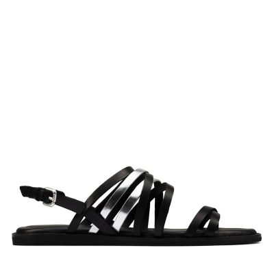 clarks black sandals 2014