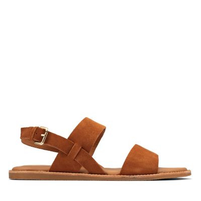 Karsea Strap Tan Leather- Womens Sandals- Clarks® Shoes Official Site ...