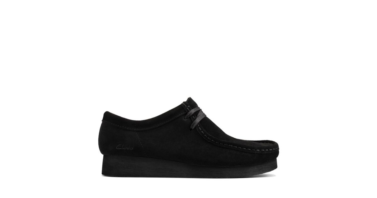 Wallabee 2 Black Suede - Clarks® Shoes Official Site | Clarks