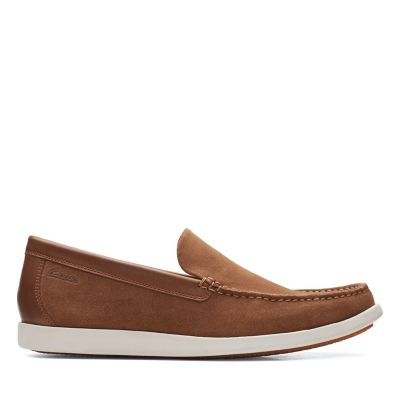 clarks mens wide fit boat shoes