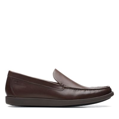 clarks men's loafers