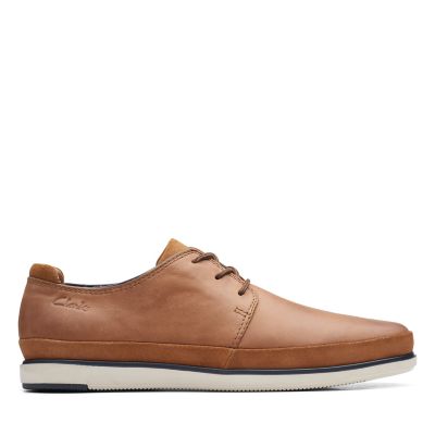 clarks brown casual shoes